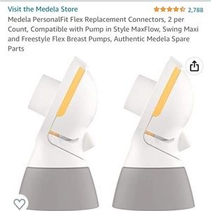 Medela connectors for pump in style max flow